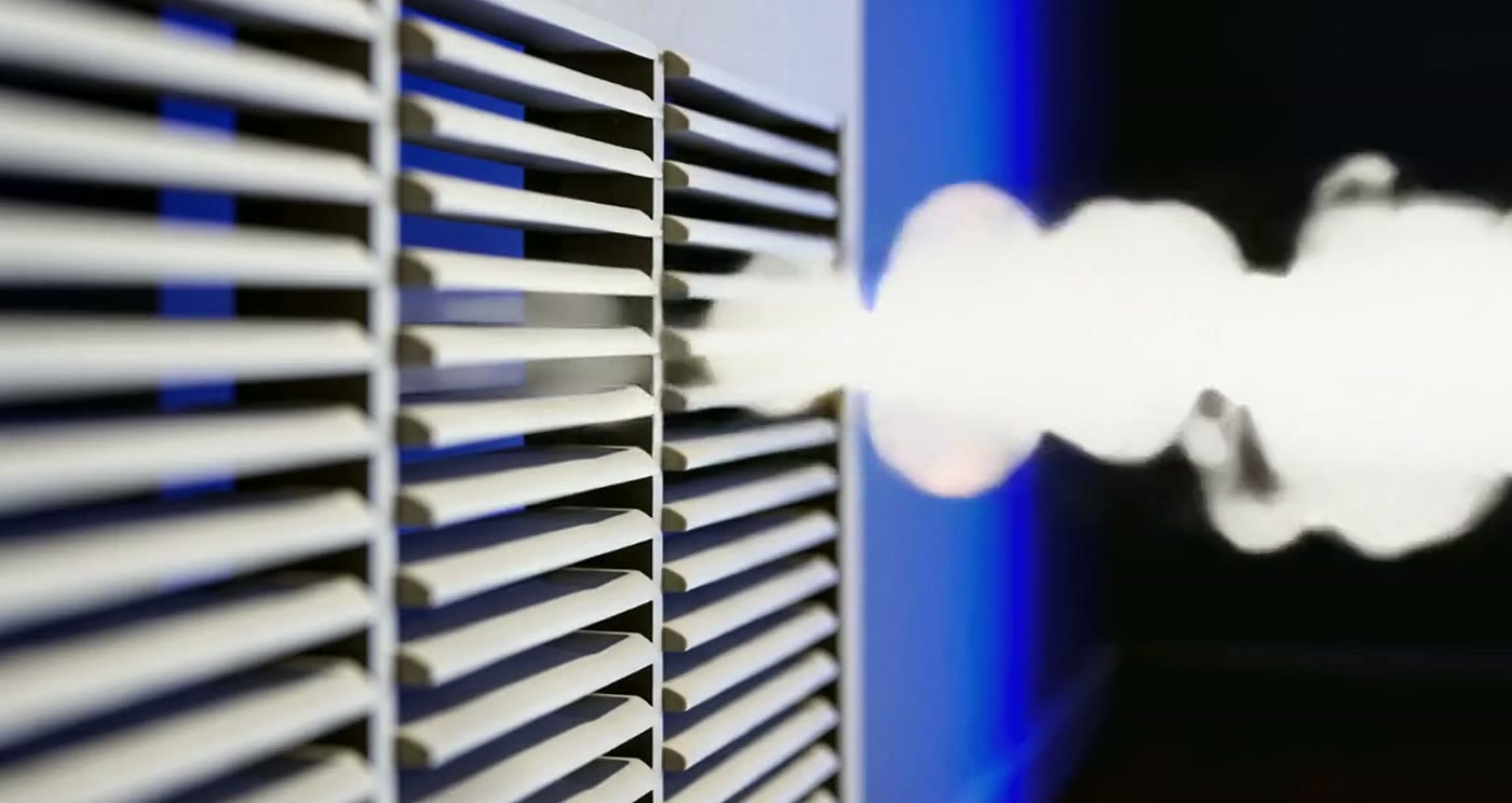 Modern air conditioning unit installed in Brighton